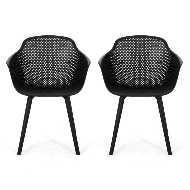 Tabouret d'extérieur 17 Majeris, Noir
