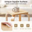 Tabouret de comptoir en bois massif 18 po Ismat
