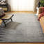 Tapis abstrait en jute / laine tissé à la main Simeko-895573120