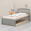 Lit plateforme avec lit gigogne-2133295075
