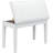 Leather-Top Piano Bench With Storage, 29.5"X13.8"X19"-1721098100