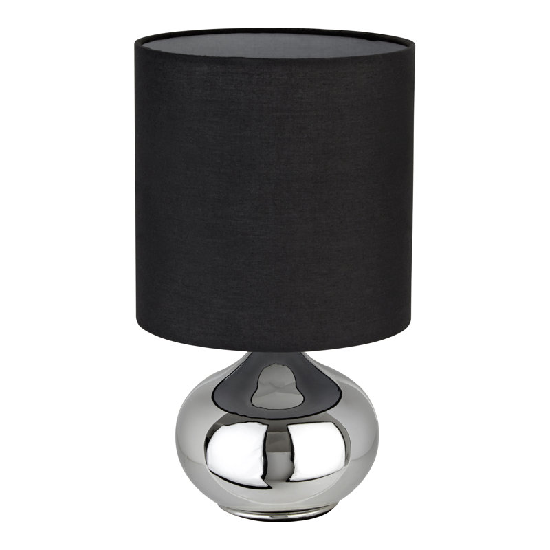 Niko Metal Table Lamp, Black