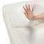 Causeuse inclinable contemporaine beige avec pochette latérale 1pc