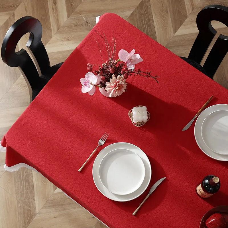 Gwendalina Cotton Tablecloth, 104" L x 58" W