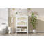 Meuble-lavabo de 24 po avec lavabo intégré en céramique, meuble-lavabo à 1 tiroir profond, 1 tiroir basculant et meuble-lavabo simple pour les petites et moyennes toilettes-126232787