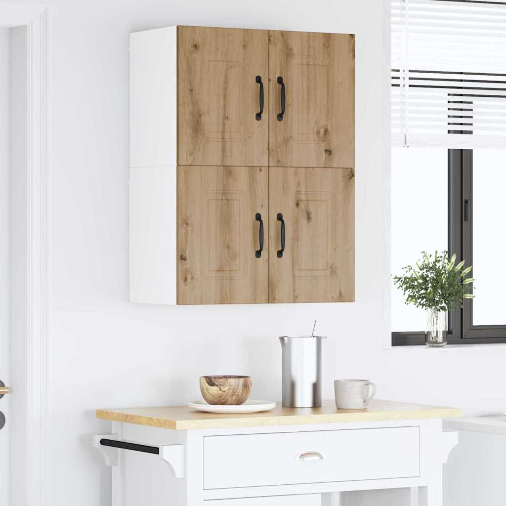 Vidaxl Kitchen Wall Cabinet 2 Pcs High Gloss White 60 X 31 X 40 Cm