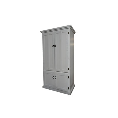 Armoire de bureau rectangulaire et armoire de 38,5 po de large Konstantinas