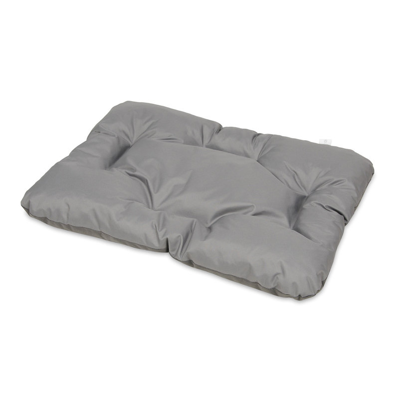 Solon Pet Bed, 10cm H x 71cm W x 53cm D, Grey, Large