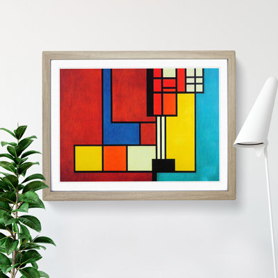 Cubism Abstract Vol.3 - Framed Print