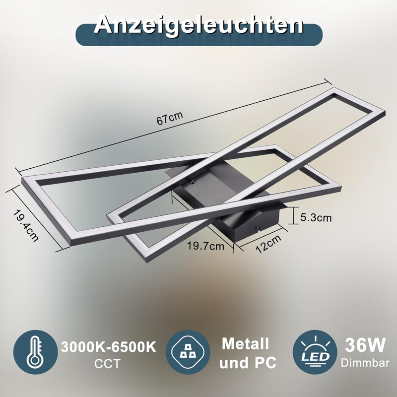 LED Semi Flush Mount