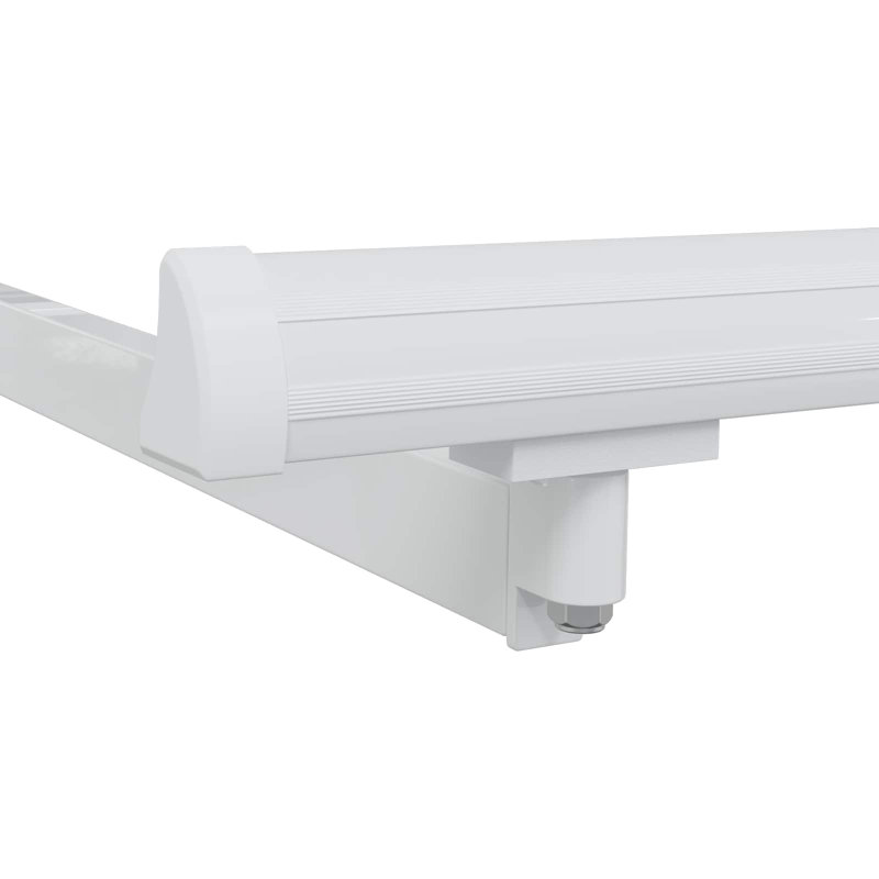 VidaXL Retractable Patio Awning, 300cm W x 250cm D, White