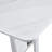 78.77" White MDF Rectangular Dining Table for Dining Office and Gaming Quick and Easy Assembly