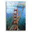 «Golden Gate Sun» par Mark Lague, art mural en verre acrylique-1100285429