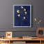 Indigo 1, reproduction encadrée - bois massif-1552347254-1552347255