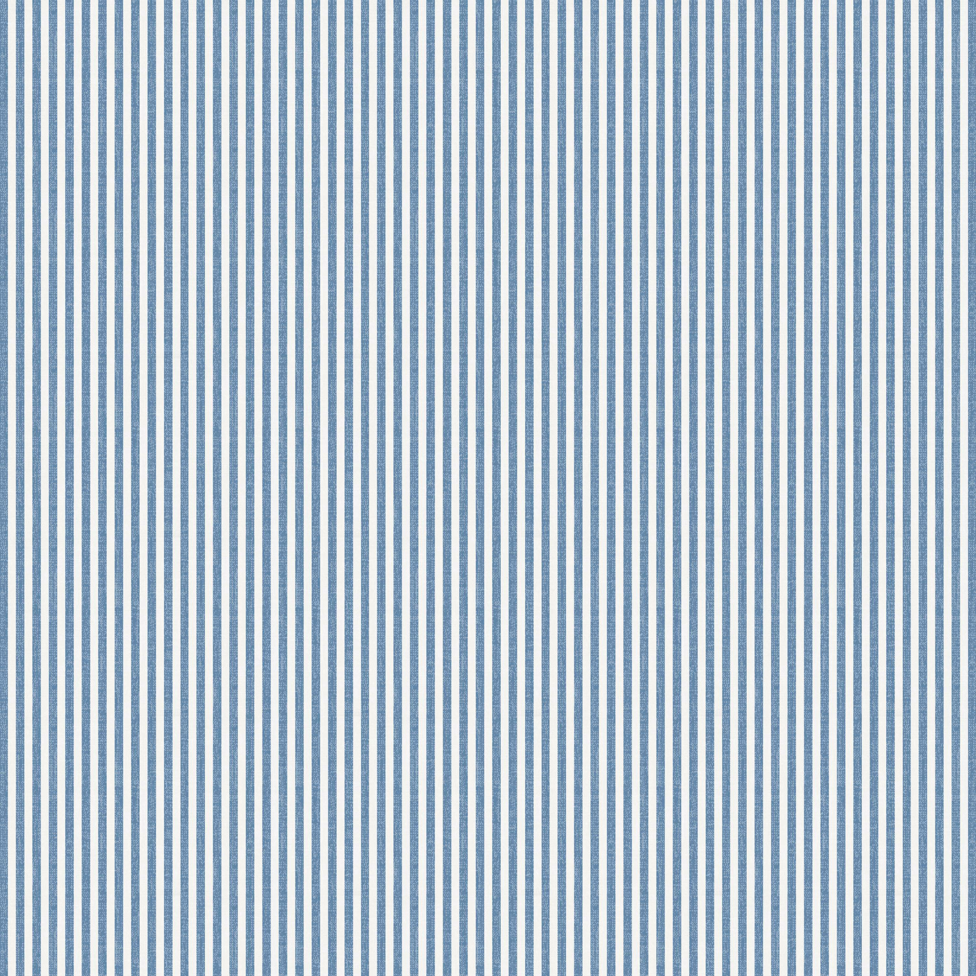 Bessinger Headboard, Queen, Prep Stripe Blue