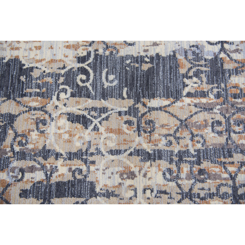 Thora Wool Geometric Indoor Rug, Runner 2'6"x8'