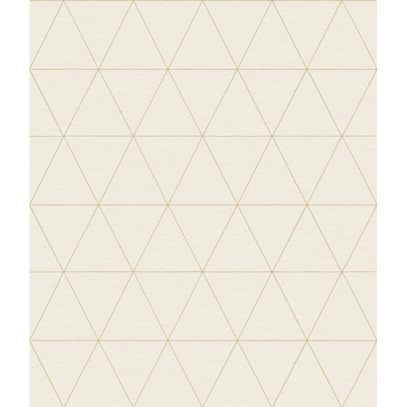 Papier peint Ridge, Blanc cassé