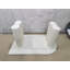 63 "Modern MDF New Cream Style Dining Table And Irregular Side Table (Not Including Chair)