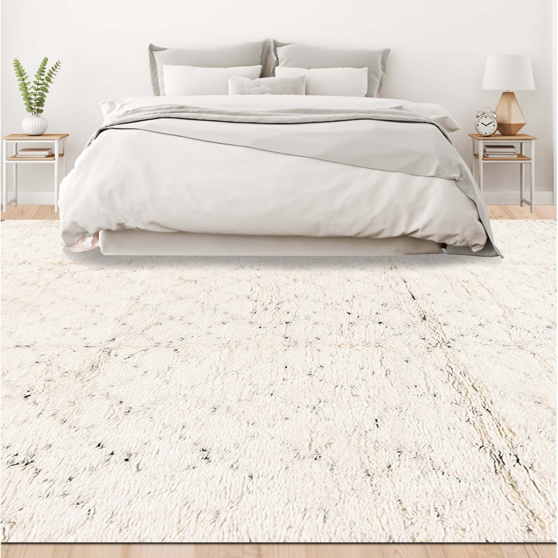 Wool Geometric Area Rug, Rectangle 10' x 14'