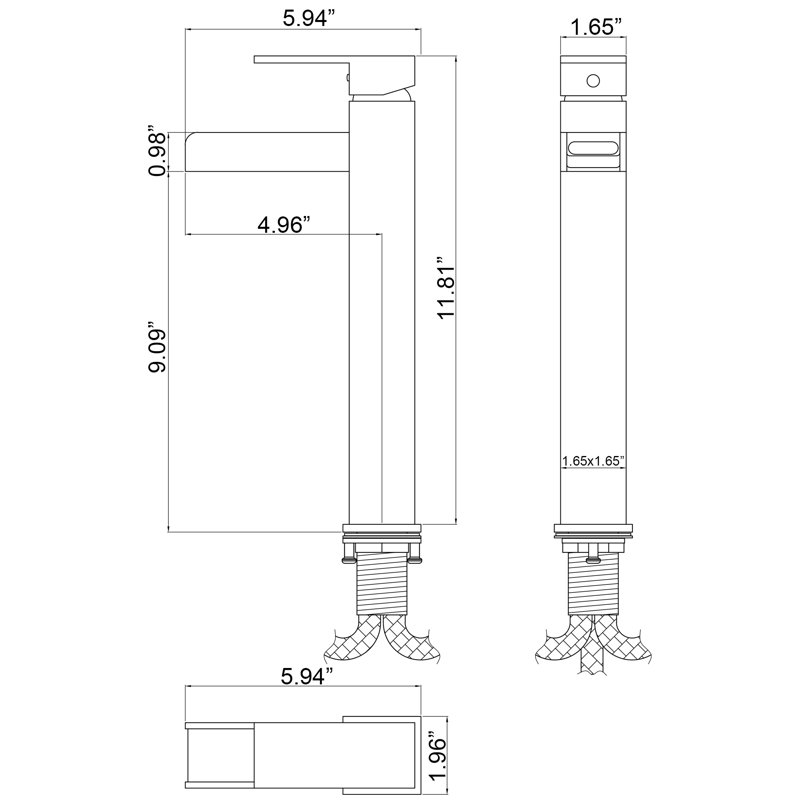 Single-handle Bathroom Faucet