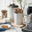 Ceramic / Porcelain Round Utensil Crock