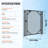 Pool Fence Gate 4 x 2.5 FT Removable Inground Pool Gate for Kids Security