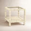 Pine Isle Glass End Table-983768064