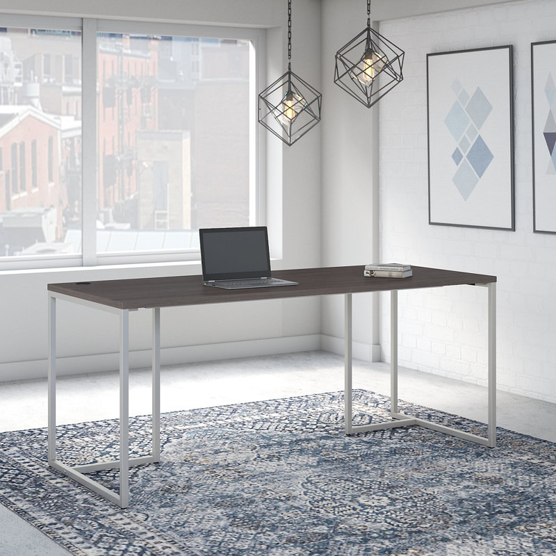 Bureau de table Method, H 30 po x l 59,45 po x P 29,37 po, Gris orage