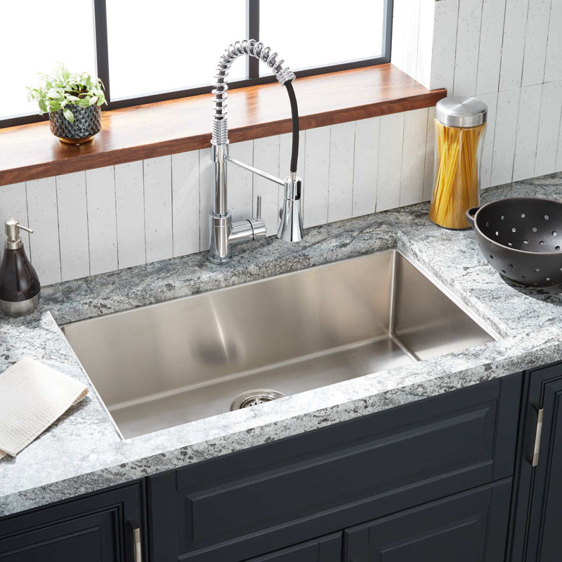 Ortega 32" Stainless Steel Undermount Kitchen Sink