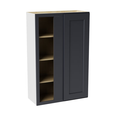Armoire de coin murale