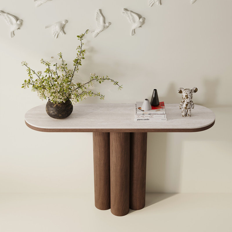 Console moderne minimaliste, 33.5" H x 47.2" W x 13.8" D