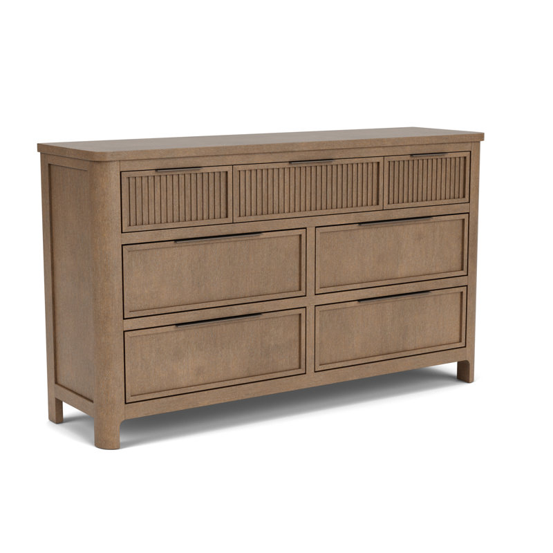 Commode à sept tiroirs