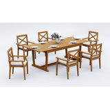 Granada Outdoor - Piece Teak Dining Set