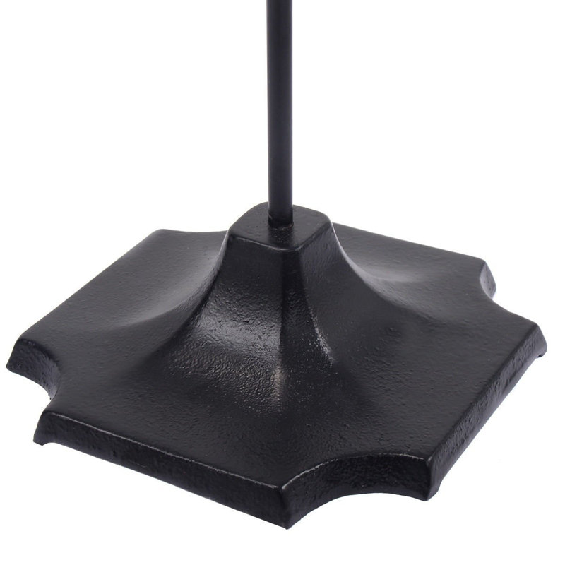 Ensemble de foyer à outils en métal 5 pièces Woodbranch, Noir