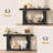 55 Inch Rustic Entryway Table