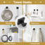 Ensemble de quincaillerie de salle de bain 5 pièces (ensemble de 5)-111460441