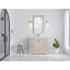 Boston 42 In. W X 22 In. D Single Sink Bathroom Vanity In Fine Grain With 2 In. Calacatta Sienna Quartz