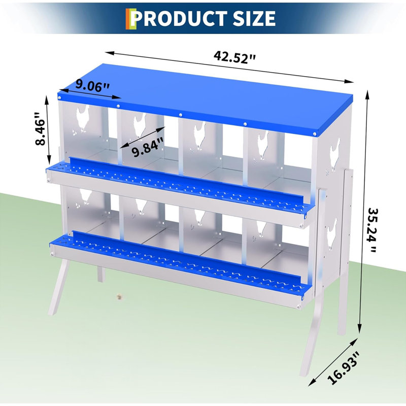 Nesting Boxes, Blue