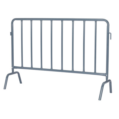 5 ft. 18-Gauge Steel Crowd Control Interlocking Barricade