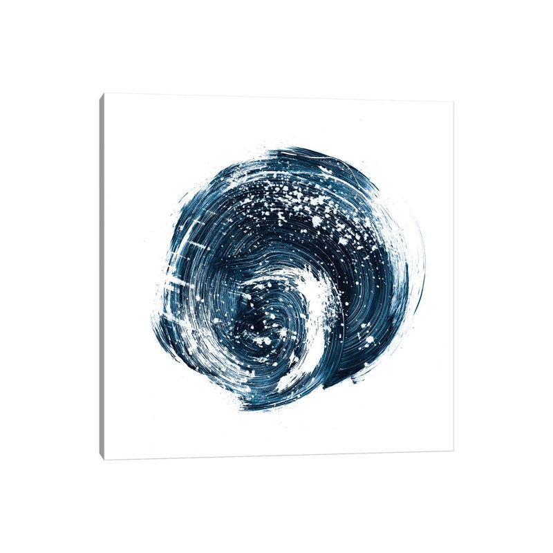 Indigo Nebula I by Ethan Harper - Wrapped Canvas Print, 30.48 cm H x 30.48 cm W
