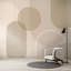 Superfresco Easy Arched Geometric Muted Colours Print To Order Mural-101929144