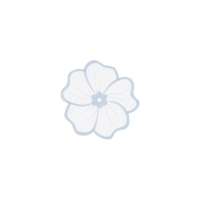 Chrsitine Linen Embroidered Round Table Runners