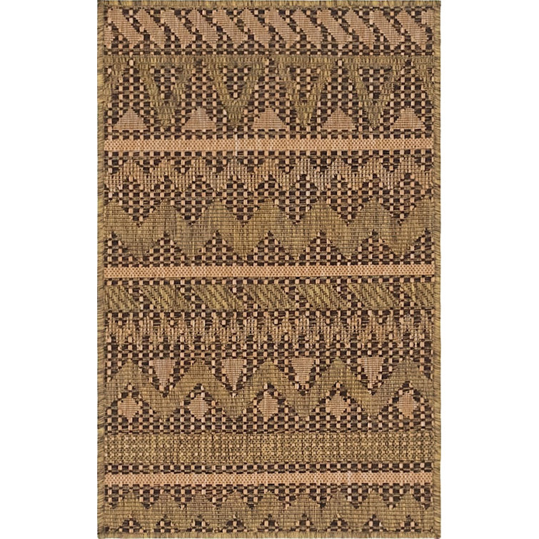 Krystal Geometric Indoor / Outdoor Rug