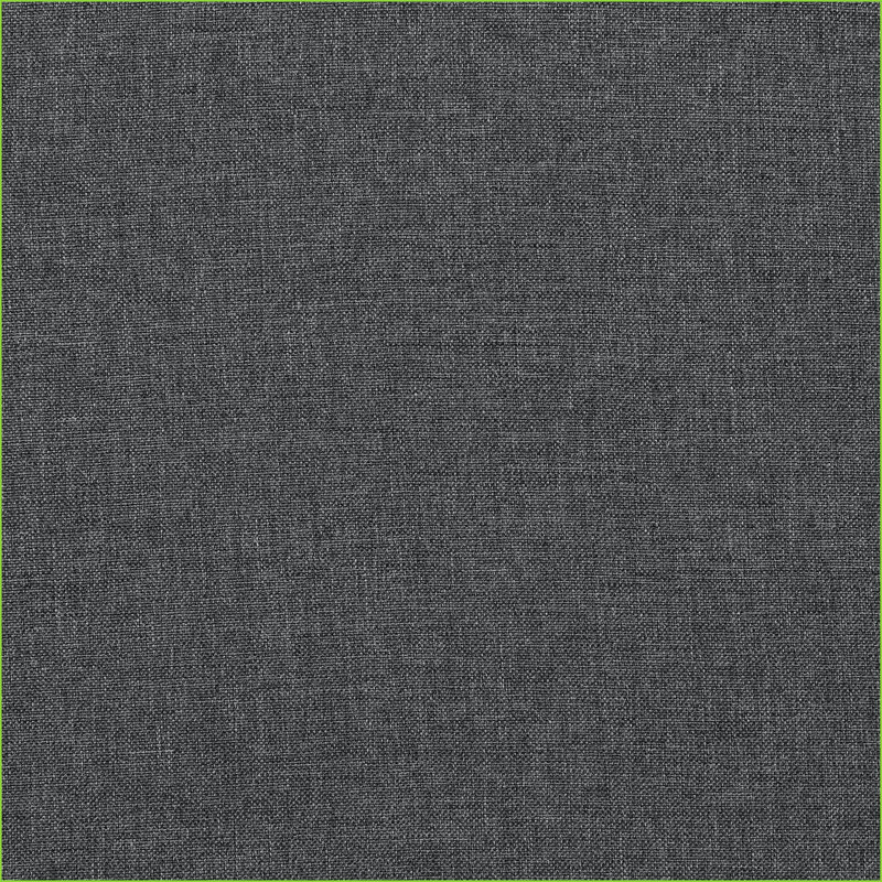 Canapés modulaires de 98 po de large faisant face à la gauche avec repose-pieds | Lin | Gris foncé, Mélange de lin gris foncé