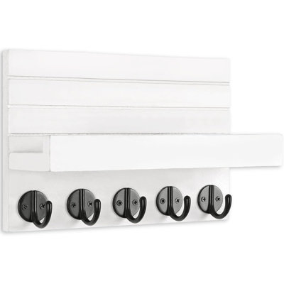 Divoll Solid Wood Wall Organizer