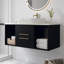 Meuble-lavabo mural moderne 40 po avec lavabo ovale en céramique-1058977189-1058977190