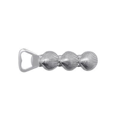 Stacked Scallop Shell Bottle Opener