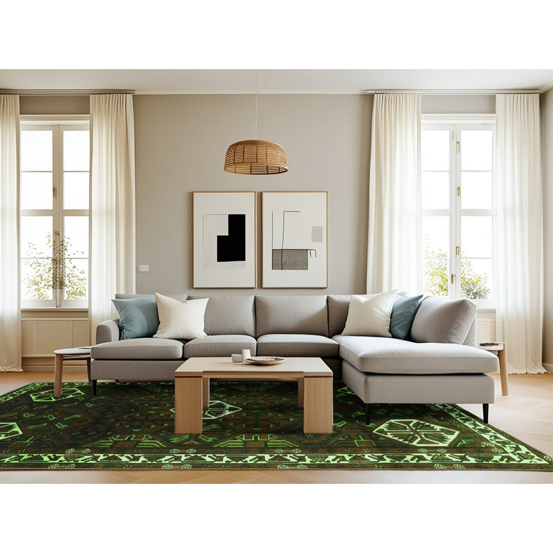 Tapis verts Traditional 617, Rectangle 8 pi x 12 pi