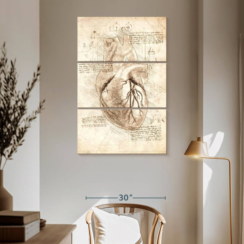 Keiri Human Heart, 65" H x 42" W