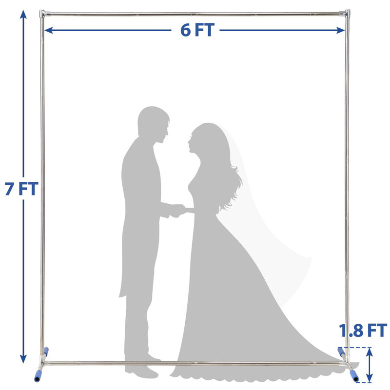 21.6'' D Arbor in White, 84" H x 72" W x 21.6" D